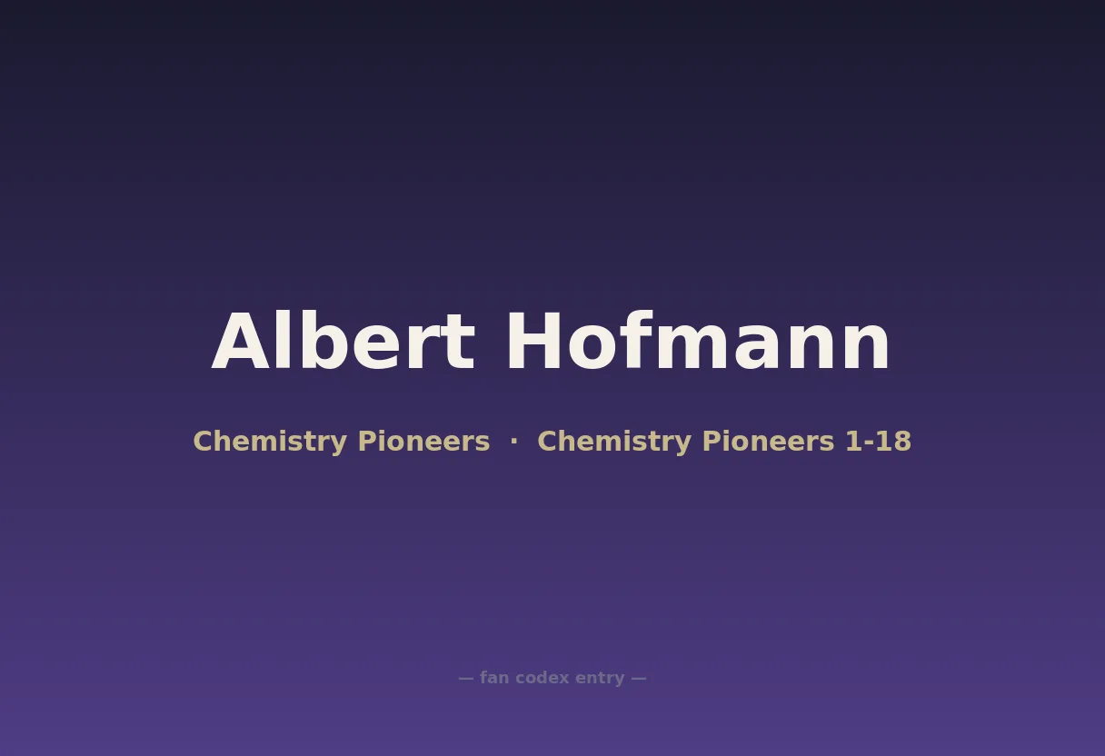 Albert Hofmann