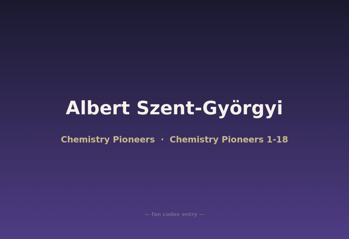 Albert Szent-Györgyi