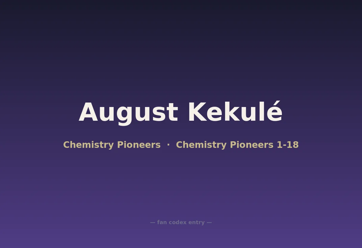August Kekulé