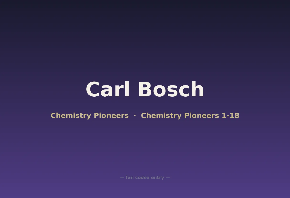 Carl Bosch